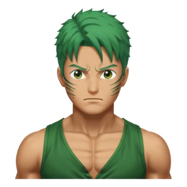 Roronoa zoro one pice sticker