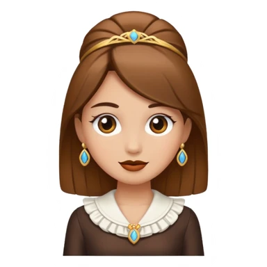 very fancy girl brown sticker