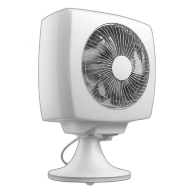 La canicule on est en calçon avec un ventilateur sticker