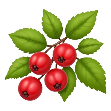 bush with a few berries sticker