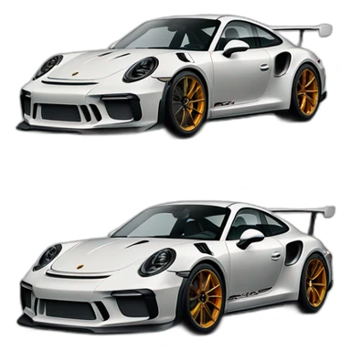 Porsche GT3 RS 992 sticker