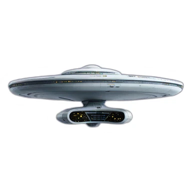 star trek USS enterprise sticker