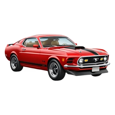Ford mustang mach 1 sticker