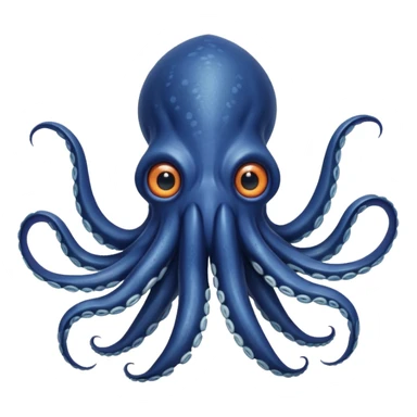 Giant Squid – Huge squid with long curling arms sticker