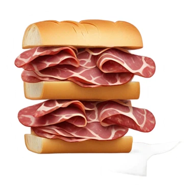 salami sandwich sticker