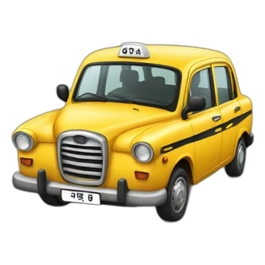 Mumbai taxi sticker