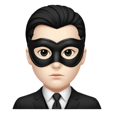 Black Noir from the Boys TV show sticker