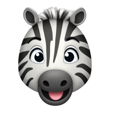 Cute zebra with  lol sticker