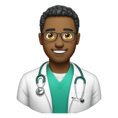 Crazy medical student sticker