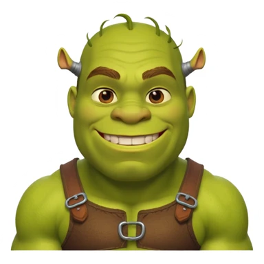 shrek gigachad sticker