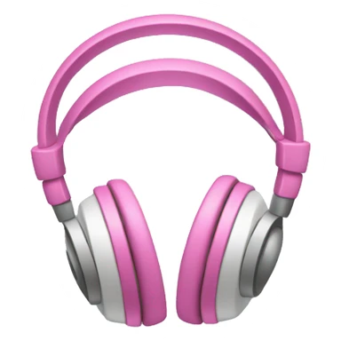 headphones with pink bows sticker
