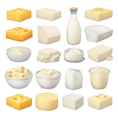 Dairy products. sticker