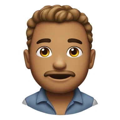 LUAR LA L CON cara contenta  sticker