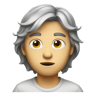 triste et efface sticker