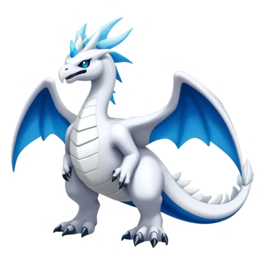 Kyurem-reshiram-Lugia-hybrid, full body sticker