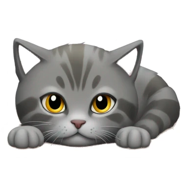 Cat is hiding under the bed During the  Fireworks  sticker