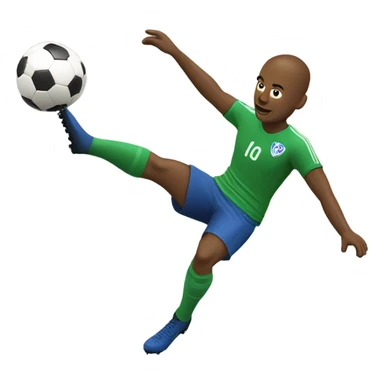 bicycle kick sticker