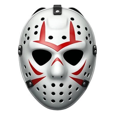 Jason hockey mask sticker
