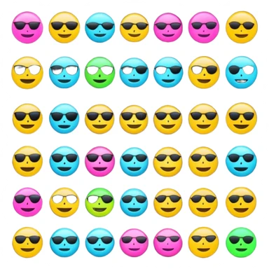 Anyma inspired emojis combos sticker