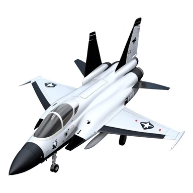 Jet Trainer - T-38 Talon - Northrop Grumman (Model Year: 2021) (Iconic colour: White and black) sticker