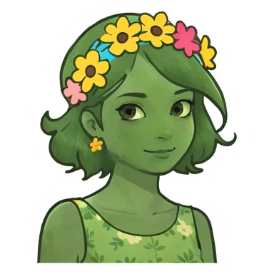 Girly hiri sticker