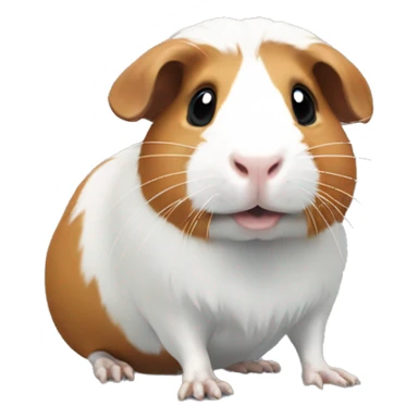 The skeleton of a guinea pig sticker
