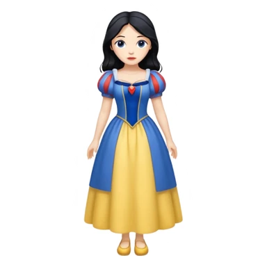 snow white full sticker