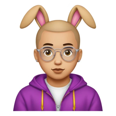 bad bunny sticker