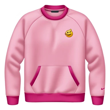 Cute pink Nike pullover sticker