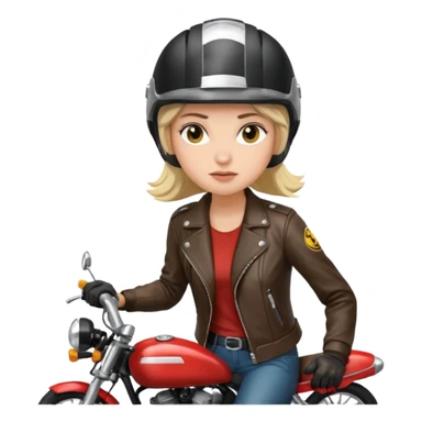 Wife being impatient on a bike sticker