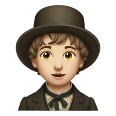 Victorian-Era-poor-orphan-boy sticker