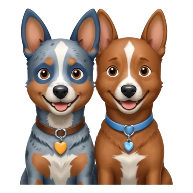 Bluey and bingo sticker