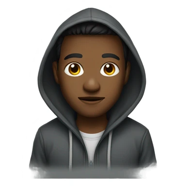  Plateau’s wearing a hoodie  sticker