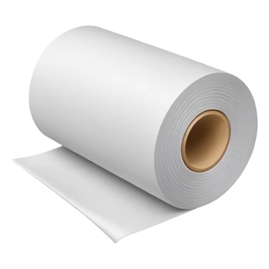 A roll of plain wallpaper  sticker