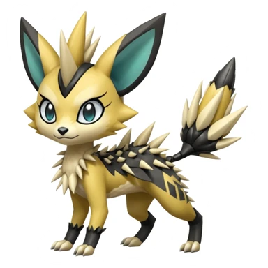 Meloetta-Lombax-Zeraora-Pokémon-Fakémon-creature sticker