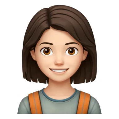 Teresa from the Maze Runner, smiling sticker