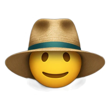 Chat avec un chapeau sticker