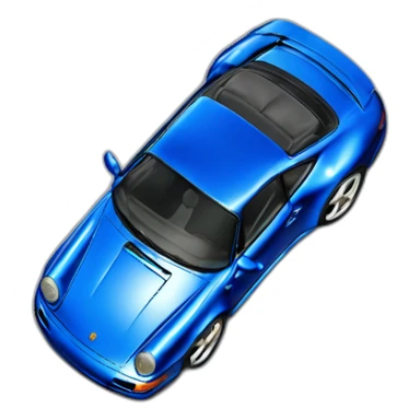porsche 993 carrera 4s blue metallic 1996 sticker