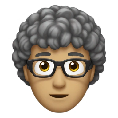 Eric ze our a côté d un noir sticker