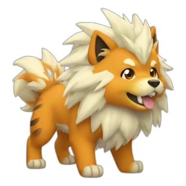 Arcanine sticker