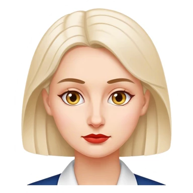 patriot polish european woman simple patriot politician modern sticker