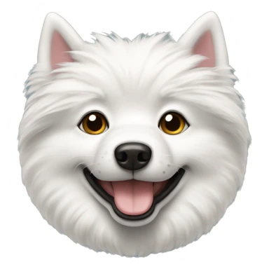 American Eskimo Dog sticker