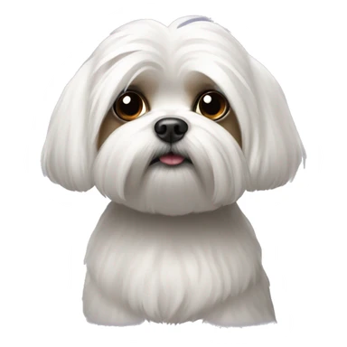 maltese shitzu sticker