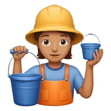 well with bucket sticker