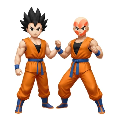Saitama vs Goku sticker