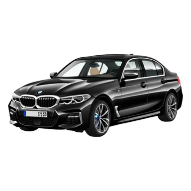 Bmw g21 330i schwarz m Paket  sticker