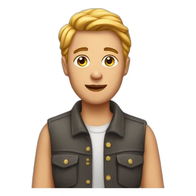 dutch gay person sticker