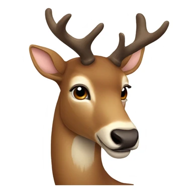 Deer sticker