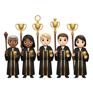 Judges with Gavels sticker