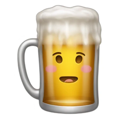 Chat qui boit une bière  sticker